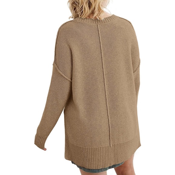 NEW Oversized Sweaters Soft Side Split - Picture 3 of 7